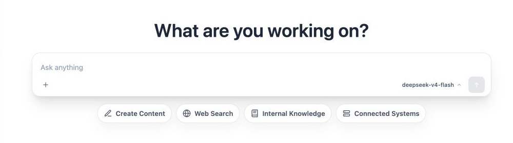 MOVO user workspace home